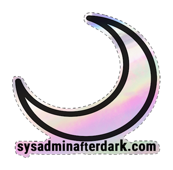 sysadminafterdark Generation 1 Sticker